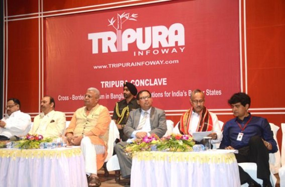 TRIPURA CONCLAVE 2016: India-Bangladesh intelligence experts led by former RAW Chief A.B Mathur deliberate on countering terrorism TRIPURA CONCLAVE 2016: India-Bangladesh intelligence experts led by former RAW Chief A.B Mathur deliberate on countering terrorism